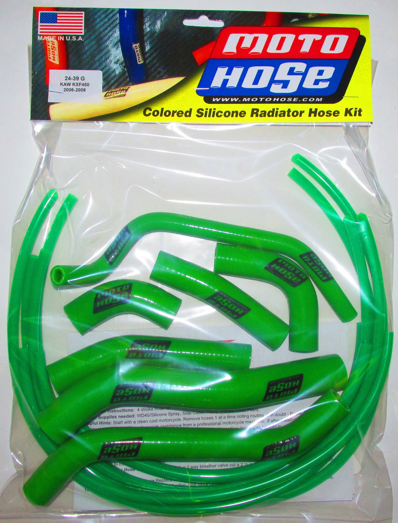 KAWASAKI 2 STROKE OFF ROAD PREMIUM HOSE KIT