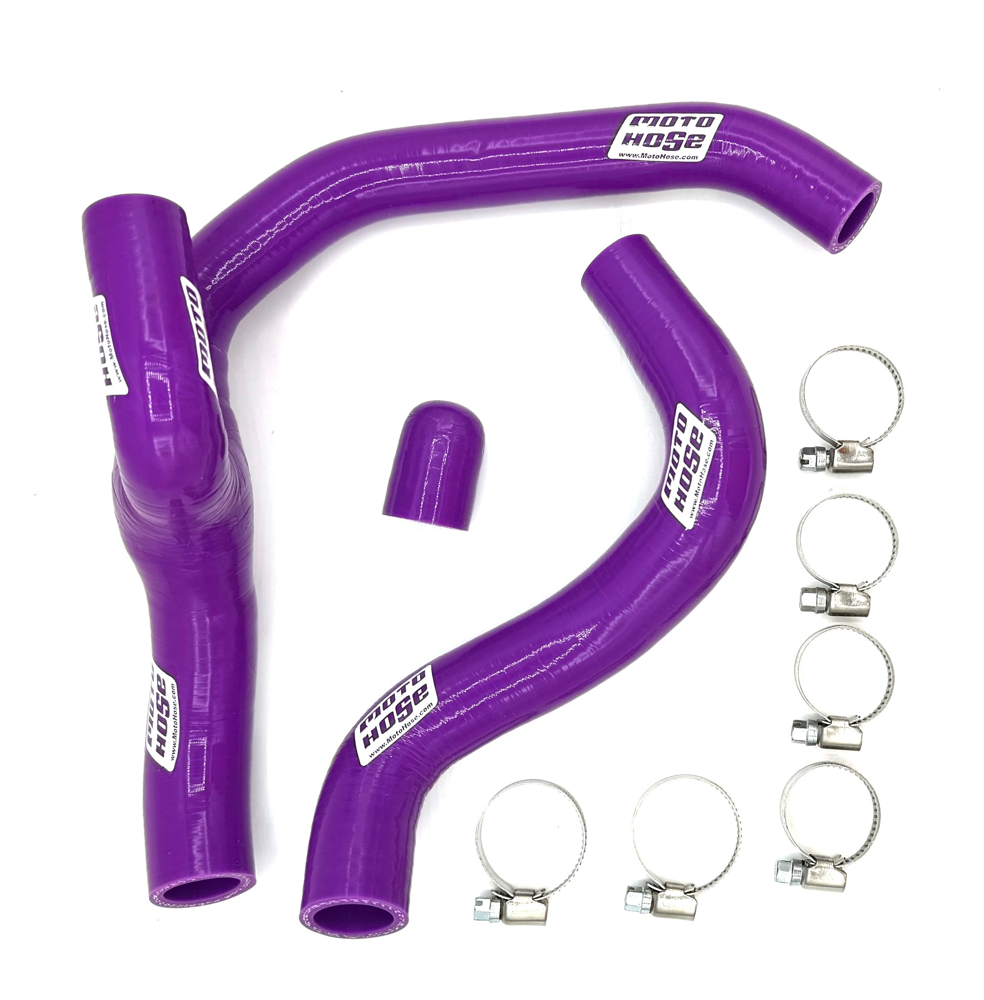 KTM/HUS/GAS 250F/350F SX-F FC MC 2022-2025 NEW WORKS Silicone Y Radiator Hose Kit.