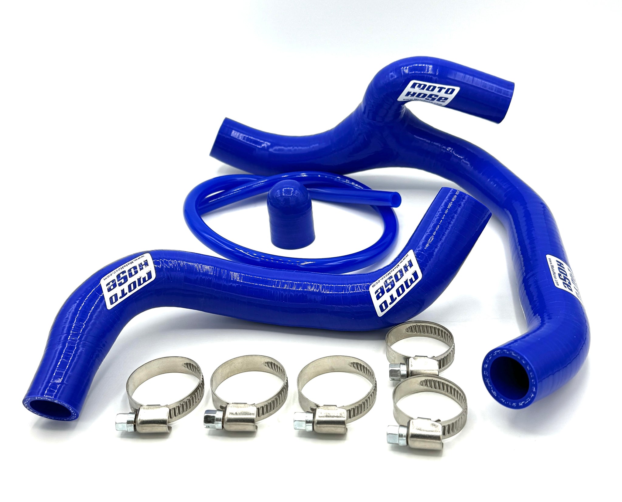 thumbnail image 2 of CMS Orange Silicone Radiator Hose Kit For Yamaha Raptor 700/700R 2006-2023 2 of 6