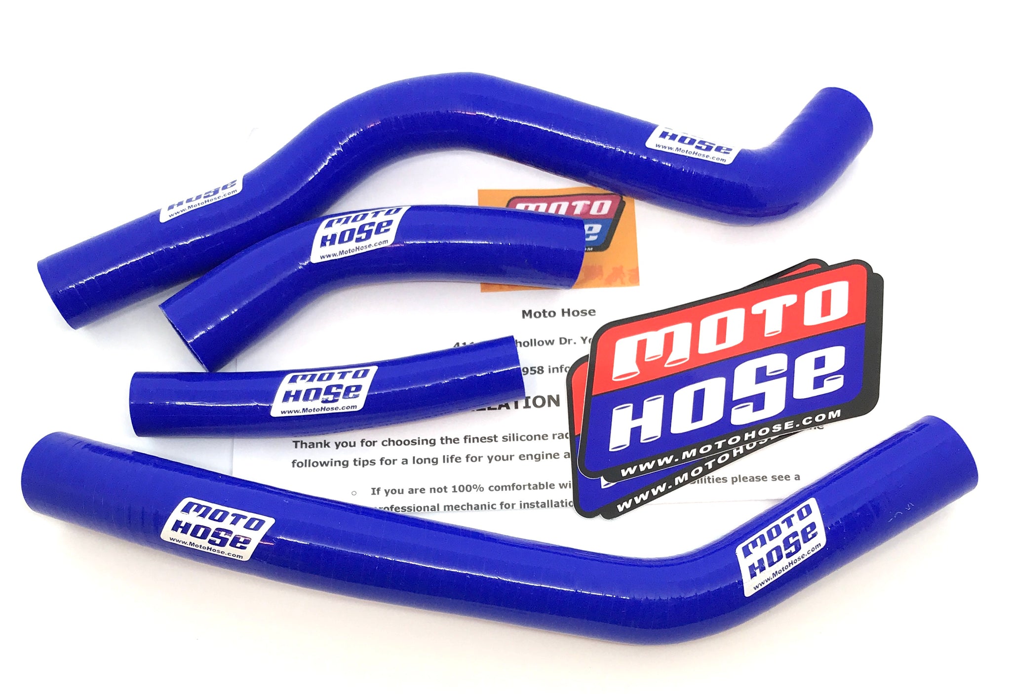 YAMAHA WR/X/FX 250 400 426 450 4 STROKE OFF ROAD SILICONE RADIATOR HOSE