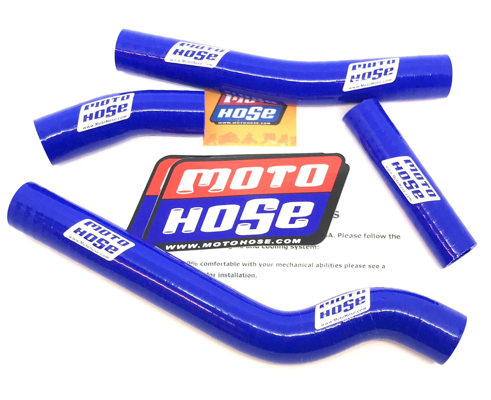 YAMAHA WR/X/FX 250 400 426 450 4 STROKE OFF ROAD SILICONE RADIATOR HOSE