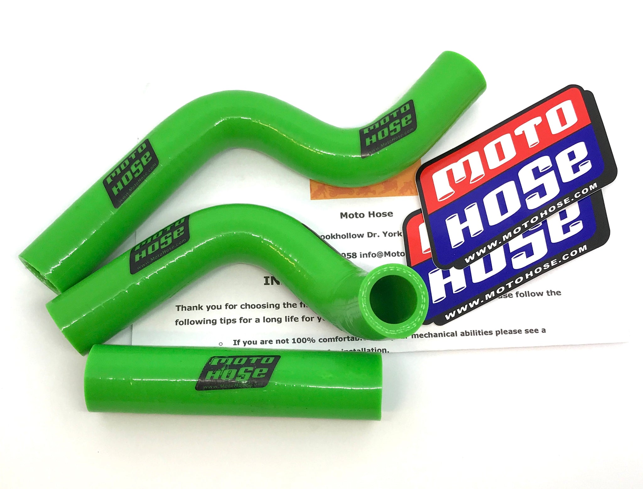 Kawasaki KX 60 65 80 85 100 112 125 250 500 KDX 200 220 2 St Silicone Radiator Hose