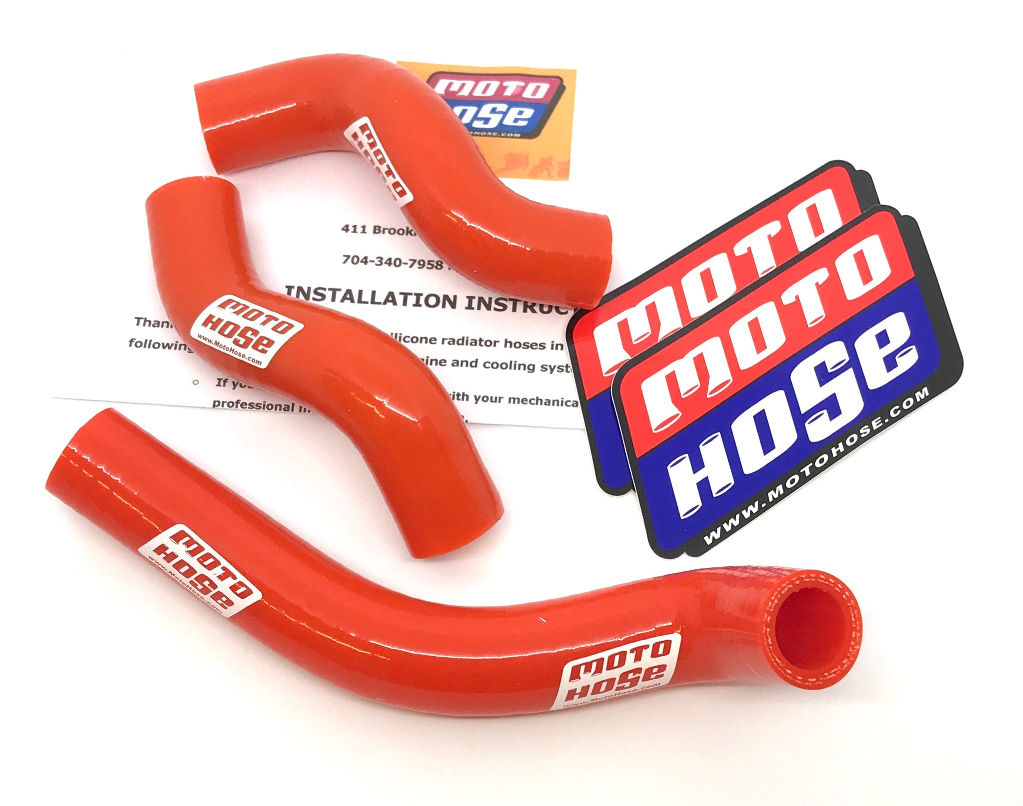 KTM 250 350 450 4 st SILICONE RADIATOR HOSE