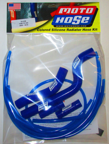 Moto Hose Silicone Radiator Hoses for Dirt Bike ATV and Sport Bikes