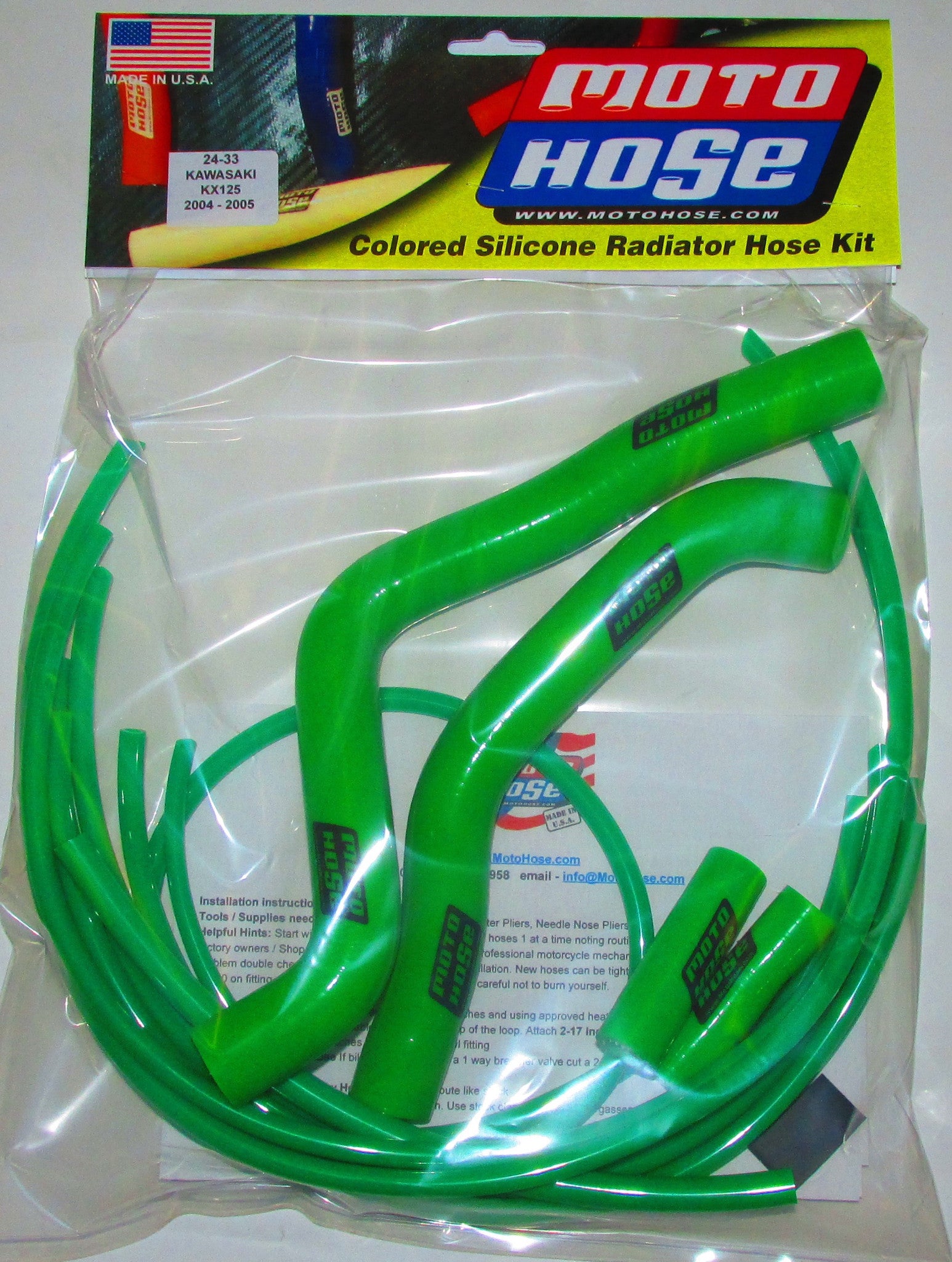 KAWASAKI 4 STROKE OFF ROAD PREMIUM HOSE KIT