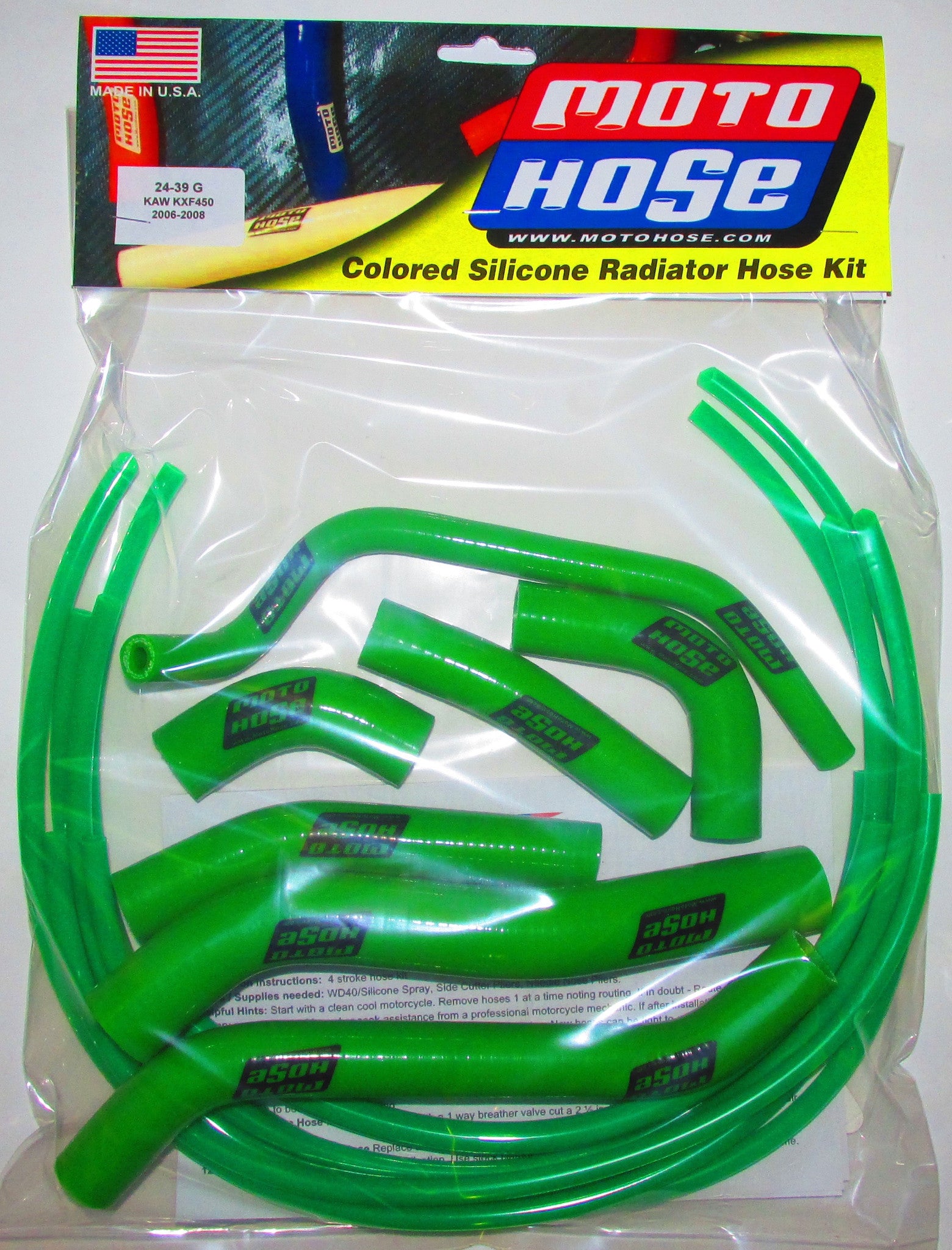 KAWASAKI 4 STROKE OFF ROAD PREMIUM HOSE KIT